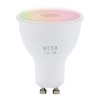 LM_LED_GU10 CONNECT-Z Světelný zdroj, žárovka, plast opál, LED 5W, GU10, dálk ovl, (samostatně) nebo smart telefon ZigBee, lze stmívat, nast teplota CCT teplá 2700K - denní 6500K, Ra80, RGBW, 230V, d=50mm, l=59mm náhled 1