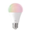 CONNECT-Z LM-ZIG-RGB/CCT E27 A60 9W OPAL Světelný zdroj, žárovka, kov, plast opál,  LED 9W, 806lm, E27, A60,  dálk ovl, nebo smart telefon, lze stmívat, nast teplota CCT teplá 2700K - denní 6500K, Ra80, 230V, d=60mm, l=118mm náhled 1