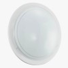 PLANET 1 Stropní svítidlo, mosaz, lakované sklo bílé, čiré, 1x60W, E27, A60, 230V, IP20, d=290mm náhled 3