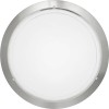 PLANET 1 Stropní svítidlo, nikl matný, lakované sklo bílé, čiré, 1x60W, E27, A60, 230V, IP20, d=290mm náhled 5