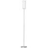 TROY 3 VÝPRODEJ Stojací lampa, základna kov, povrch nikl mat, difuzor sklo opál mat, pro žárovku 1x40W, E27, A60, 230V, IP20, d=200mm, h=1530mm, vypínač na kabelu náhled 1