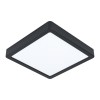 FUEVA-Z CONNECT-Z VÝPRODEJ Stropní svítidlo, kov černá, difuzor plast, LED 17W, 2100lm, dálk ovl, nebo smart telefon Bluetooth, stmív, nast teplota CCT teplá 3000K-denní 6400K, Ra80, 230V IP44, 210x210x28mm náhled 1