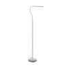 LAROA LED 4,5W VÝPRODEJ Stojací lampa, flexibilní rameno, husí krk, těleso plast, povrch černá, difuzor plast opál, LED 4,5W, 550lm, neutrální 4000K, 230V, IP20, tř.2, d=210mm, h=1300mm, dotykový stmívač a vypína náhled 2