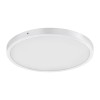 FUEVA 1 Stropní, přisazené, kruhové svítidlo, základna hliník, povrch šedostříbrná, difuzor plast opál, LED 25W, 2500lm, neutrální 4000K, 230V, IP20, tř.2, rozměry d=400mm, h=30mm náhled 2