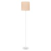PASTERI VÝPRODEJ Stojací lampa, základna kov, povrch nikl mat, stínítko textil bílá, pro žárovku 1x60W, E27, 230V, IP20, tř.2, rozměry d=280mm, h=1575mm, vč vypínače na kabelu náhled 5