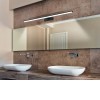 PANDELA 1 VÝPRODEJ Nástěnné svítidlo k zrcadlu, základna hliník, povrch černá, difuzor plast opál, LED 14W, 1700lm, neutrální 4000K, Ra80, 230V, IP44, tř.2. rozměry h=40mm, l=780mm náhled 5