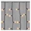 VZ BASIC 100 LED, závěs, bílá, sv. stále, 1x2m VÝPRODEJ Spojovatelný vnitřní/venkovní vánoční závěs, 100 LED, studená, svítí stále, svítící část š=1m, l=2m, rozteč 0,1m, IP44, kabel černá, trafo SAMOSTANĚ náhled 3