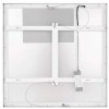 KIT 33W 60x60 UGR<19 Stropní, podhledové, přisazené svítidlo, těleso hliník, povrch bílá, difuzor plast opál, LED panel 33W, neutrální 4000K, 4000lm, UGR<19, vyzař. úhel 90°, Ra80, 230V, IP20, 595x595mm, horní montáž náhled 2