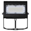 GANEO LED 100W, IP66 Venkovní reflektor, těleso hliník, povrch černá, difuzor plast čirý, LED 100W, 13000lm, neutrální 4000K, Ra80, vyzař úhel 120°, 230V, IP65, rozměry 321x280x85mm, přívodní kabel l=1m náhled 2