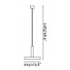 WHIZZ Závěsné svítidlo, těleso kov barva vnější černá, vnitřní zlatá, závěs kabel černá. pro řárovku 1x60W, E27. 230V, IP20, rozměry svítidla d=250mm, včetně závěsu l=2285mm, lze zlrátit náhled 3