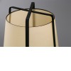 AKANE Dekorativní lampa, základno kov černá, stínítko papirus krémová, pro žárovku 1x20W, E27, 230V, IP20, rozměry dle typu svítidla d=485mm, l=595mm náhled 2