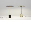 HOSHI Stolní lampa, základna a stínítko kov barva zlatá, nožka kov barva dle typu černá, LED 1x12W, 3000K, 230V, IP20, rozměry d=260mm, l=400mm náhled 4