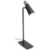 HUTA TABLE LAMP LED 1x4W Stolní lampa, nast směr svícení, základna kov, těleso kov, povrch lak černá mat, difuzor plast mat, LED 1x4W, teplá 3000K, 400lm, 230V, IP20, tř.2. rozměry základna 50x80mm h=180mm náhled 3