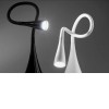 LENA 3W Stolní lampa, základna hliník, kov, husí krk silikon, barva černá, LED 1x3W, 4000K, 300lm, 230V, IP20, rozměry d=115-220mm, h=485mm náhled 4