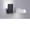 SMILE Nástěnné svítidlo, základna kov, barva bílá, pro žárovku 1x40W, E27, 230V, IP20, rozměry: l=195mm, d=120mm, h=132mm náhled 7