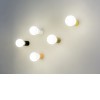 TEN Stropní svítidlo, základna hliník barva bílá, pro žárovku 1x20W, E27, 230V, IP20, rozměry: d=60mm, l=70mm náhled 9