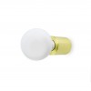 TEN Stropní svítidlo, základna hliník barva bílá, pro žárovku 1x20W, E27, 230V, IP20, rozměry: d=60mm, l=70mm náhled 5