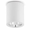 POTE-1 Stropní, přisazené svítidlo downlight, materiál kov, povrch bílá, reflektor hliník lesk, pro žárovku 1x60W, E27, 230V, IP20, d=152,5mm, h=181mm. náhled 1