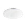 AMI Stropní svítidlo, základna hliník, povrch bílá, difuzor plast PVC, LED 15W, teplá 2700K, 1200lm/cca 60W žár., Ra80, 230V, IP20, tř.2, rozměry d=285mm, h=42mm náhled 1