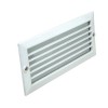 ESCA Vestavné svítidlo do stěny, těleso hliník, rámeček hliník s mřížkou, barva bílá, difuzor sklo mat, 1x40W, E27, 230V, IP44, 233x100x70mm, bez mont. boxu. náhled 1