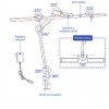 ADMIN 3S, 24W, CCT Stolní pracovní lampa, hliník, černá, 24W, 1400lm, stmívatelná 5 kroků , CCT nast teplota teplá 3000K - denní 6500 K, Ra >92, vč. adaptéru 230V/24V, IP20, rozměry v=840mm, l=720mm, úchyt svěrka náhled 8