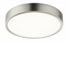 VITOS LED 22W IP20 kruhové Stropní přisazené svítidlo, těleso hliník, povrch nikl mat, difuzor plast opál, LED 1x22W, 2475lm/1980lm, neutrální 4000K, stmív TRIAC, 230V, IP20, tř.2, rozměry d=170mm, h=26mm náhled 1