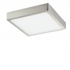 VITOS LED 15W IP20 čtvercové Stropní přisazené svítidlo, těleso hliník, povrch nikl mat, difuzor plast opál, LED 1x15W, 1650lm/1350lm, neutrální 4000K, stmív TRIAC, 230V, IP20, tř.2, rozměry 145x145x26mm náhled 2