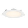 MORGAN LED 24W IP65 VÝPRODEJ Stropní vestavné svítidlo, těleso plast, povrch bílá, difuzor plast opál, LED 24W, 1900lm, teplá 3000K, 230V, IP65, tř.2, rozměry d=245mm, h=42mm náhled 2