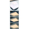 DORO Stropní svítidlo, kov, bílá, rámeček černá difuzor plast LED 12W, 800lm, teplá 3000K, Ra80, 230V, IP20, 300x300x60mm náhled 5