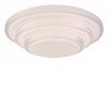 EVAT I 30W, CCT, Tuya Stropní svítidlo, těleso kov, povrch bílá, dif plast opál a s efektem křišťálů, LED 30W, 3700lm, Tuya CCT nastav. teplota teplá 3000K - denní 6000K, stmív, 230V, Ra80, IP20, rozměry d=495mm, h=130mm náhled 1