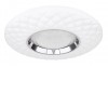 EVAT II 30W, CCT, Tuya Stropní svítidlo, těleso kov povrch bílá a chrom lesk, difuzor plast opál s efektem křišťálů, LED 30W, 3700lm, Tuya CCT nastav. teplota teplá 3000K - denní 6500K, stmív, rozměry d=490mm, h=68mm. náhled 2