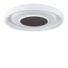 GOFFI LED 1x40W/75W Přisazené stropní svítidlo, těleso kov, bílá mat/hnědá mat, difuzor plast opál, LED 1x40W, 4000lm/2400lm, CCT pomocí dálk.ovl, 230V, IP20, tř.2, rozměry 95x495mm náhled 9