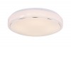 KALLE LED 1x24W/32W Přisazené stropní svítidlo, těleso kov, povrch bílá mat, difuzor plast, třpytivý efekt, LED 1x24W, 2500lm/1900lm, teplá 3000K, neutrální 4000K, denní 6000K, 230V, IP20, tř.1, rozměry 7 náhled 1