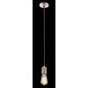OLI 1X60W E27 VÝPRODEJ Závěsný kabel s objímkou, těleso kov, povrch nikl mat, pro žárovku 1x60W E27, 230V, IP20, tř.2, rozměry d=100mm, vč. závěsného kabelu s textilním úpletem l=1500mm, lze zkrátit náhled 7