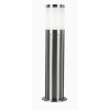 XELOO Sloupkové svítidlo, exteriérové, venkovní, základna nerez, difuzor plast opál, pro žárovku 1x60W, E27, 230V, IP44, tř.1, d=102mm, h=500mm náhled 1
