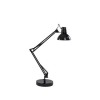 DANDY 1x40W E27 Stolní kancelářská lampa, těleso kov, povrch smalt, černá, nastavitelné rameno, nastavitelný difuzor, pro žárovku 1x40W, E27, 230V, IP20, tř.2, rozměry viz obrázek náhled 1