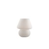 PRATO Stolní dekorativní lampa, těleso a difuzor foukané sklo bílé leptané, pro žárovku 1x60W E27, 230V, IP20, tř.2, rozměry d=165mm, v=185mm náhled 1