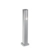 KIKI 1x60W E27 Sloupkové svítidlo venkovní, těleso hliník, povrch šedočerná antracit, difuzor plast opál, pro žárovku 1x60W, E27, 230V, IP44, tř.1, rozměry š=140mm, v=805mm, h=140mm náhled 3