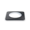 BEPA SQUARE GX53 Zemní svítidlo, těleso plast, rámeček černá, difuzor sklo opál, pro LED 1x10W GX5,3, 230V, IP67, tř.2, staticá zátěž max 5t, rozměry 155x155x110mm, vč. mont boxu náhled 2