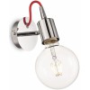 EDISON AP1 Nástěnné svítidlo s objímkou, těleso kov, povrch bílá, pro žárovku 1x60W, E27, 230V, IP20, tř.1, rozměry 120x250x270mm. náhled 2