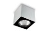 MOOD PL1 SQUARE Stropní, přisazené, bodové svítidlo, výklopné +-25°, těleso hliník, povrch vnější bílá, vnitřní černá, pro žárovku 1x50W, GU10, ES111, 230V, IP20, tř.2, rozměry 150x150x150mm náhled 4
