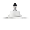 SAMBA Stropní vestavné svítidlo bodové, těleso plast bílá, pro žárovku 1x35W, GU10, 230V, IP20, tř.2. rozměry d=130mm h=45mm náhled 2