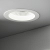 BASIC ACCENT Stropní vestavné svítidlo bodové, těleso hliník, povrch lak bílá, krycí sklo čiré, LED 1x30W, teplá 3000K, 2300lm, 230V, do koupelny IP44/IP20, tř.2. rozměry d=183mm h=80mm náhled 5