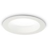 BASIC WIDE Stropní vestavné svítidlo, těleso hliník, povrch lak bílá, difuzor sklo mat, LED 1x9W, neutrální 4000K, 860lm, 230V, do koupelny IP44/IP20, tř.2. rozměry d=103mm h=58mm náhled 1