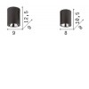 GOTHA R Stropní přisazené bodové svítidlo, těleso hliník, povrch bílá mat, LED 15W, 1350lm, teplá 3000K, 230V, IP20, tř.2, rozměry d=90mm, h=125mm. náhled 3