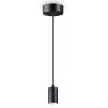 CLIOS HL Závěsný kabel s objímkou, základna kov, povrch nikl, pro žárovku 1x60W, E27, 230V, IP20, tř.2, rozměry d=45mm, závěsný kabel l=2145mm lze zkrátit, stínítko SAMOSTANĚ náhled 2