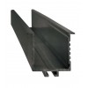 VISION Vestavný hliníkový profil, pro instalaci do sádrokartonových stropů LED pásků, povrch černá, rozměry 44x34mm, délky l=2. náhled 1