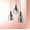 BAZ HL II 7W Závěsné svítidlo, základna kov, povrch černá, stínítko sklo kouřové, LED 7W, 550lm, teplá 3000K, 230V, IP20, tř.2, rozměry d=150mm, h=250mm, vč. závěs. kabelu l=2270mm, lze zkrátit. náhled 3