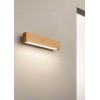 RIPI WL 12W Nástěnné svítidlo, základna kov, povrch černá, těleso dřevo světlé, difuzor plast opál, LED 12W, 1350lm, teplá 3000K, 230V, IP20, tř.1, rozměry 400x80x85mm, svítí dolů. náhled 3