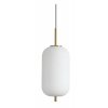 GRONEST HL II 20W Závěsné svítidlo, základna kov, povrch zlatá, stínítko sklo opál, LED 20W, 2050lm, teplá 3000K, 230V, IP20, tř.2, rozměry d=220mm, h=595mm, vč. závěs. kabelu l=2590mm, lze zkrátit. náhled 1